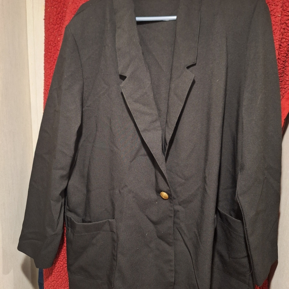 Women's black blazer